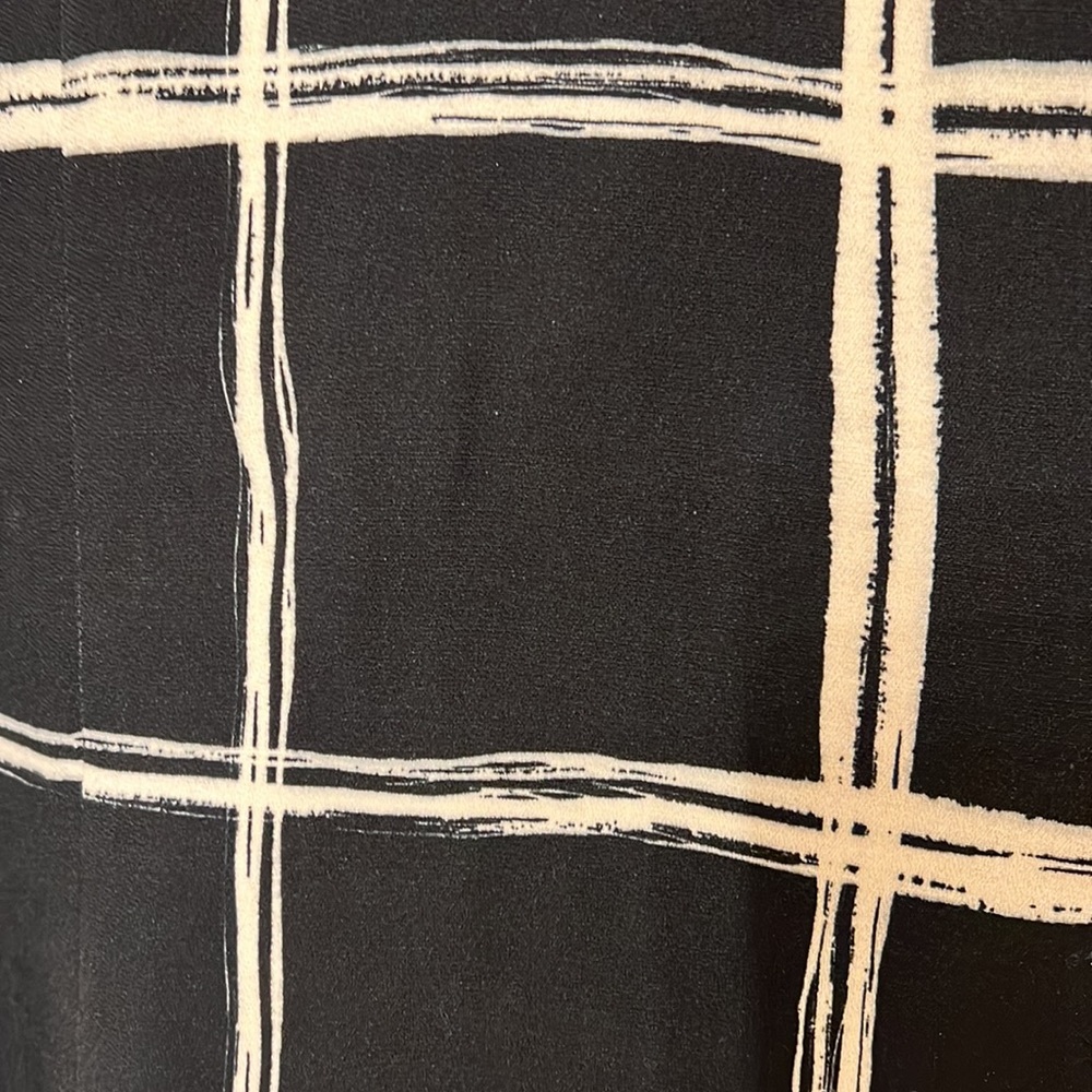 Jason Wu Collection Windowpane Crepe Midi Dress - image 4